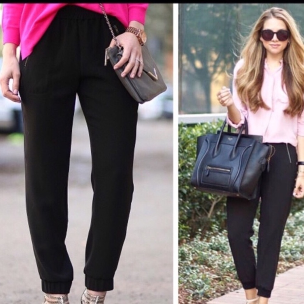 J. Crew Factory Black Jogger Pants